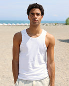 Made in Canada 100% Organic Cotton Tuesday Tank Top White Unisex - Province of Canada