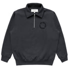 Made in Canada Half Zip Fleece Sweatshirt Coal - Unisex - Province of Canada