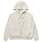 Made in Canada 100% Cotton French Terry Zip Hoodie Eggshell - Unisex - Province of Canada 