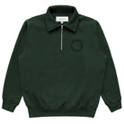 Province of Canada - Half Zip Fleece Sweatshirt Forest Unisex - Made in Canada