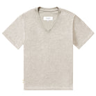 Made in Canada Friday V-Neck Tee Oatmeal 100% Organic Cotton - Province of Canada