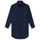 Made in Canada 100% Cotton Washed Poplin Dress Navy - Province of Canada