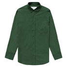 Made in Canada 100% Cotton Washed Poplin Shirt Forest Green - Unisex - Province of Canada