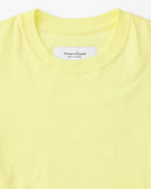 Made in Canada Monday Long Sleeve Crop Top Lemon - Province of Canada