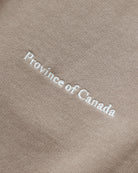 Made in Canada Relaxed French Terry Sweatpant Mocha 100% Cotton - Unisex - Province of Canada