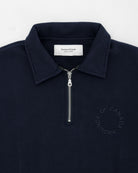 Made in Canada Half Zip Fleece Sweatshirt Navy - Unisex - Province of Canada