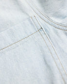 Made in Canada Light Wash Bleached Denim Jean Dress - Province of Canada