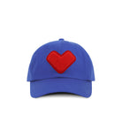 Made in Canada 100% Cotton Kids Heart Baseball Hat Blue - Province of Canada