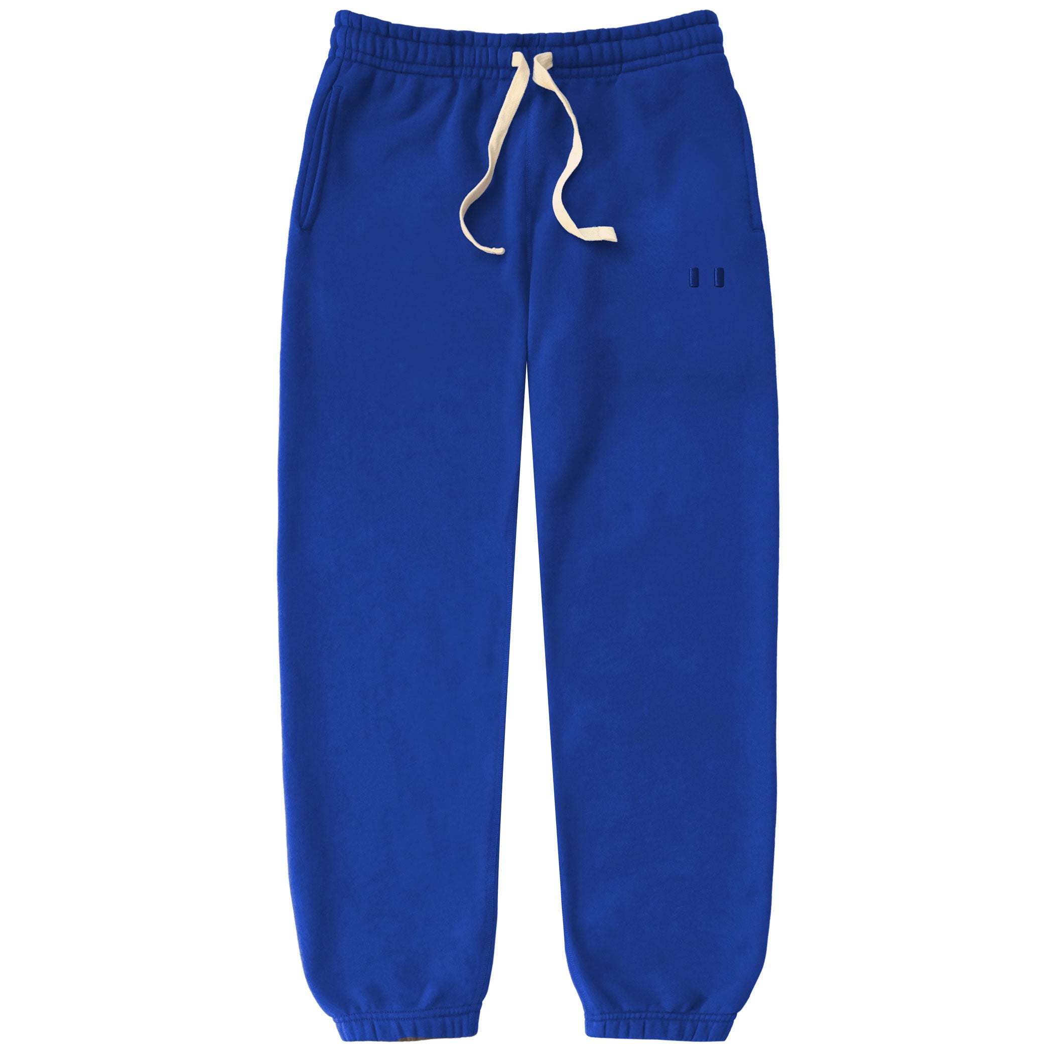 Made in Canada Flag Fleece Sweatpant Royal Blue - Unisex - Province of Canada