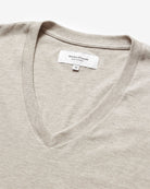 Made in Canada Friday V-Neck Tee Oatmeal 100% Organic Cotton - Province of Canada