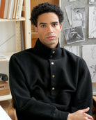 Made in Canada Reverse Fleece Pullover Black Unisex - Province of Canada