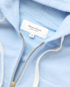 Made in Canada 100% Cotton French Terry Zip Hoodie Sky Blue - Unisex - Province of Canada 