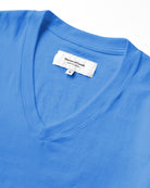 Made in Canada Friday V-Neck Tee Super Blue - 100% Organic Cotton - Province of Canada