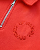 Made in Canada Red Flag Fleece Sweatshirt Tart - Unisex - Province of Canada