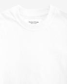 100% Organic Cotton Monday Tee White - Unisex - Made in Canada - Province of Canada