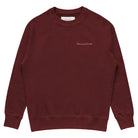 Made in Canada 100% Cotton French Terry Sweatshirt Burgundy - Unisex - Province of Canada