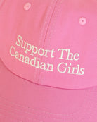Made in Canada Support the Canadian Girls Baseball Hat Pink - Province of Canada