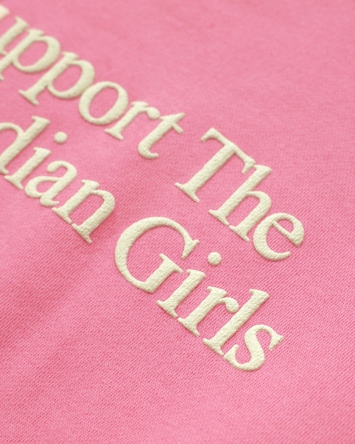 Made in Canada Fleece Support the Canadian Girls Sweatshirt Pink - Unisex - Province of Canada