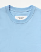 Made in Canada Pocket T-Shirt Dress Sky Blue Organic Cotton - Province of Canada