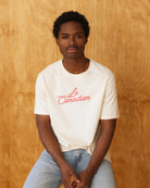 Made in Canada 100% Cotton Le Canadien Tee Natural - Mens - Province of Canada
