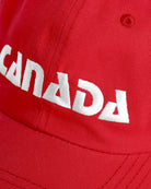 Made in Canada 100% Cotton Baseball Hat Red - Province of Canada