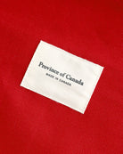 Made in Canada 100% Cotton Football Helvetica Tote Bag Red - Province of Canada