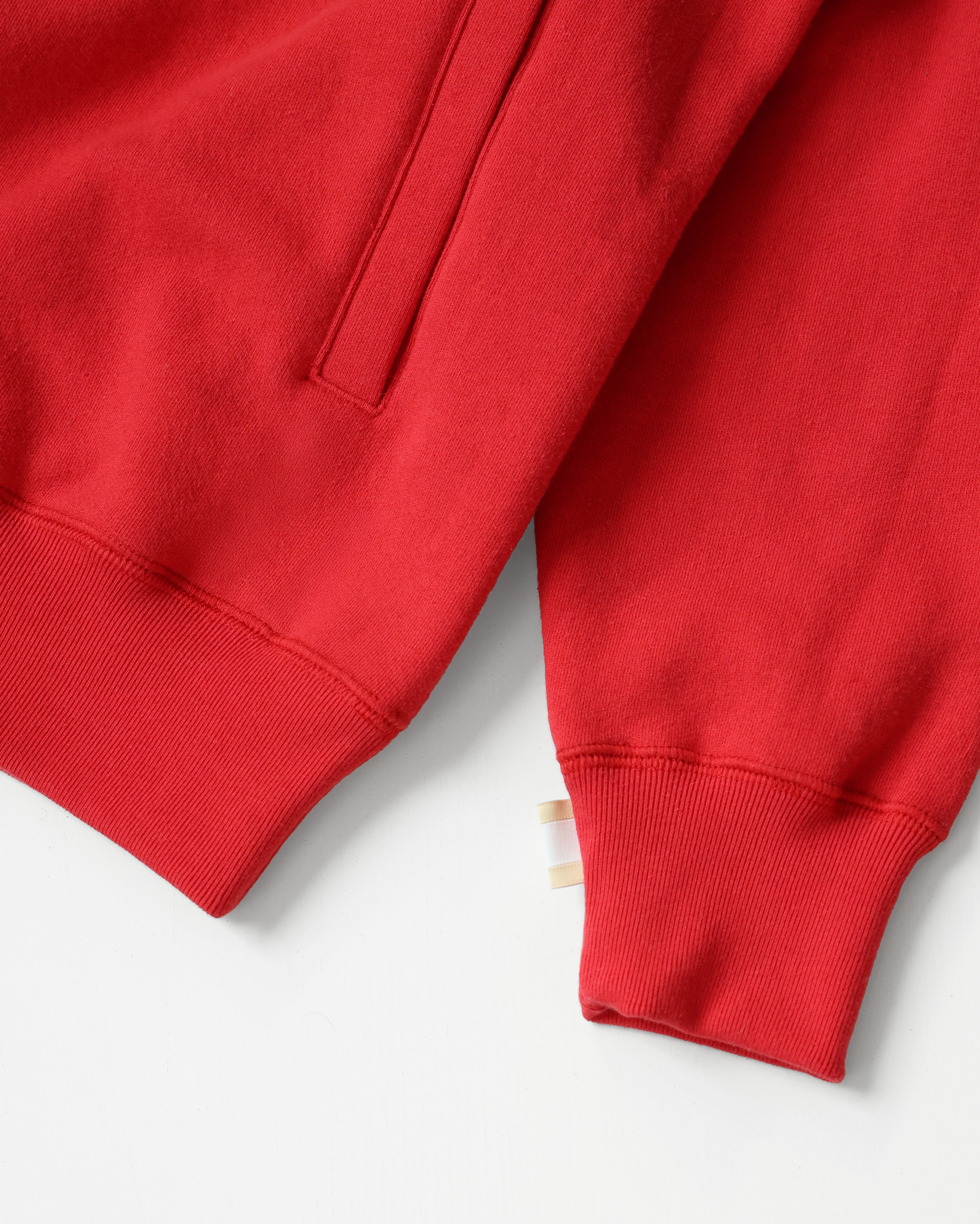 Made in Canada Club Fleece Half Zip Red - Unisex - Province of Canada