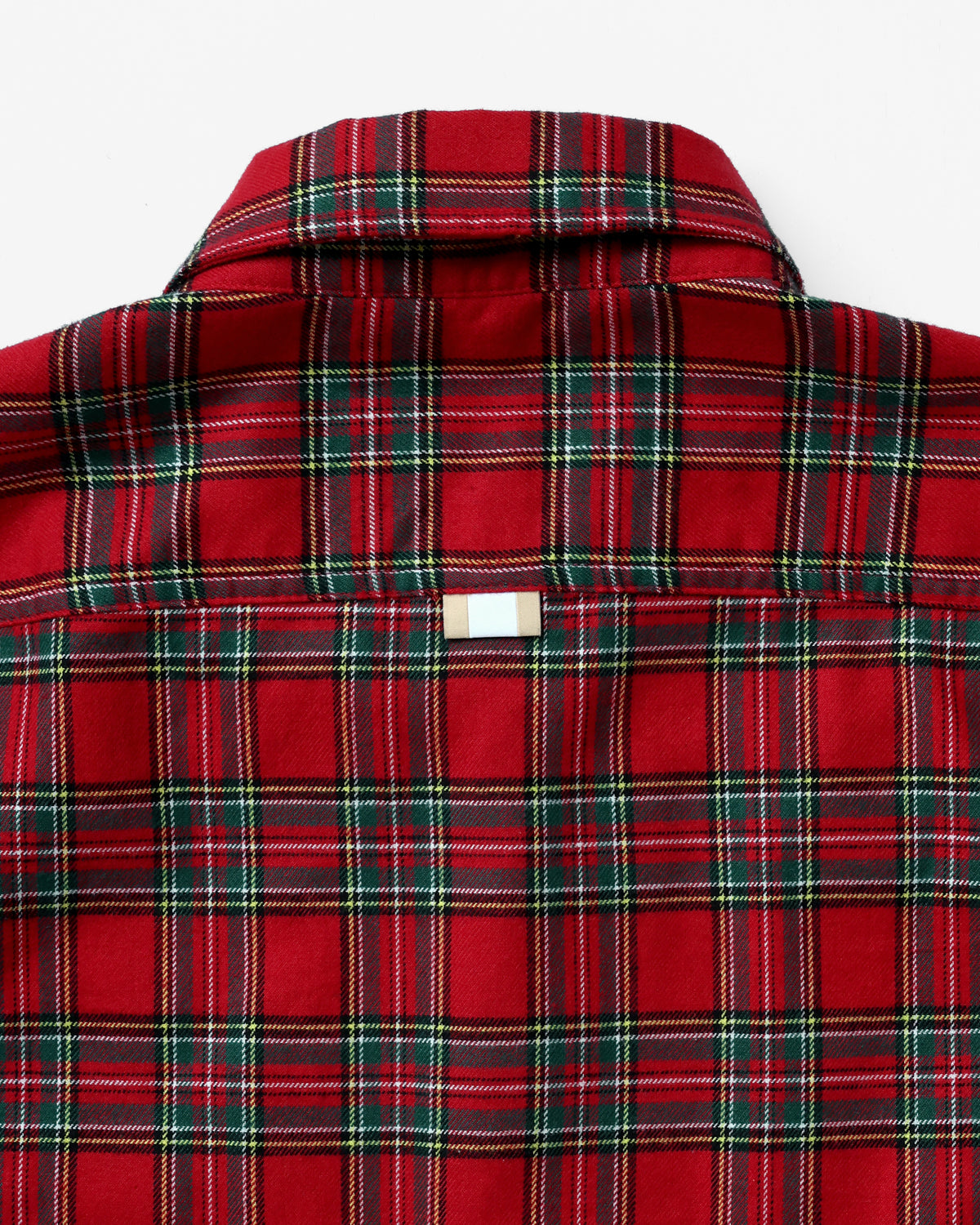 Made in Canada 100% Cotton Red Plaid Flannel Shirt Red Green Yellow - Unisex - Province of Canada