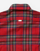 Made in Canada 100% Cotton Redwood Red Plaid Flannel Shirt Navy - Unisex - Province of Canada