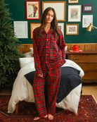 Made in Canada 100% Cotton Noel Plaid Flannel Pyjama Pant - Unisex - Province of Canada