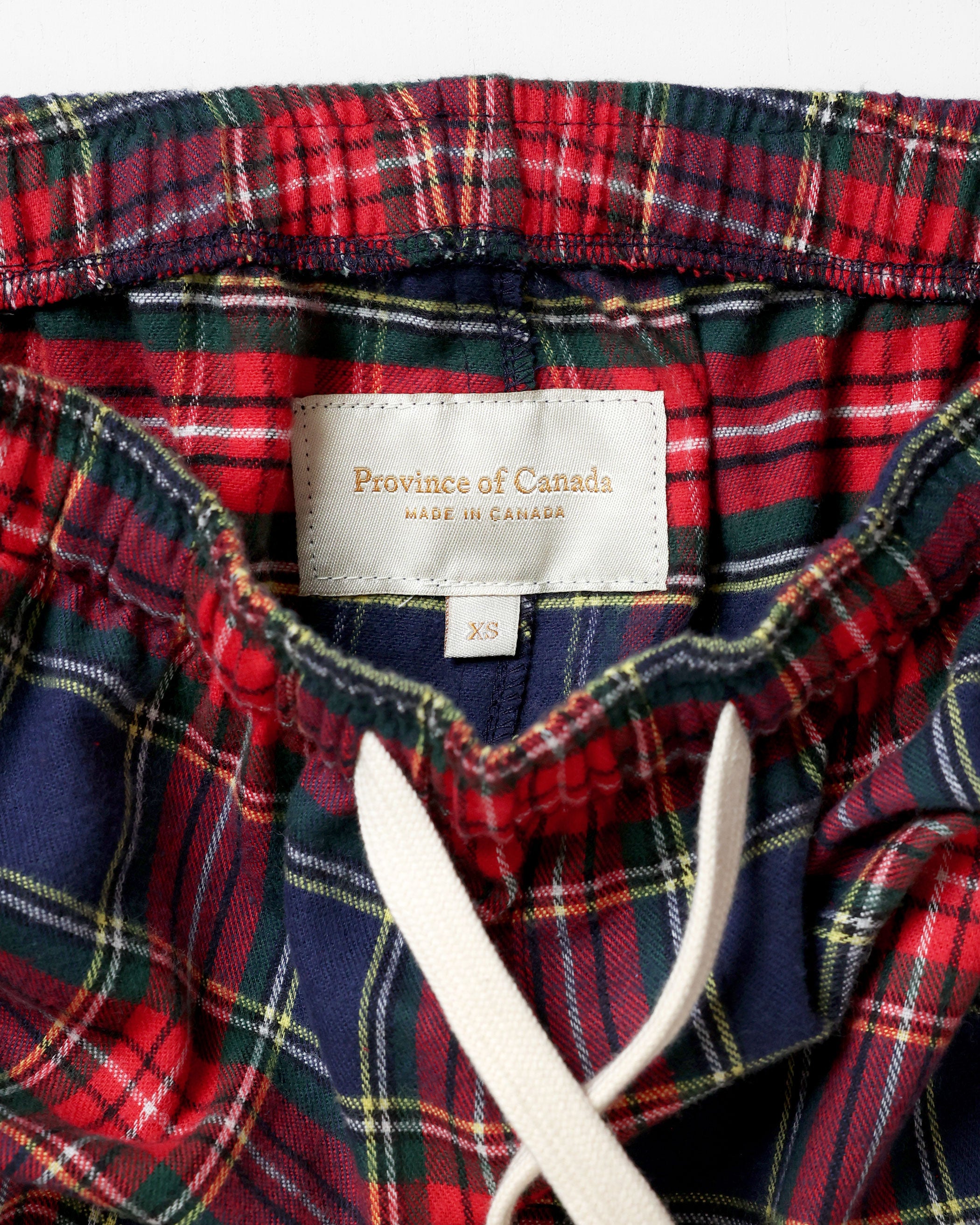 Made in Canada 100% Cotton McCallister Plaid Flannel Pyjama Short - Womens - Province of Canada