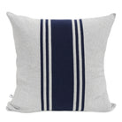 Made in Canada 100% Cotton Rosseau Cushion Cover Navy and Ash - Province of Canada