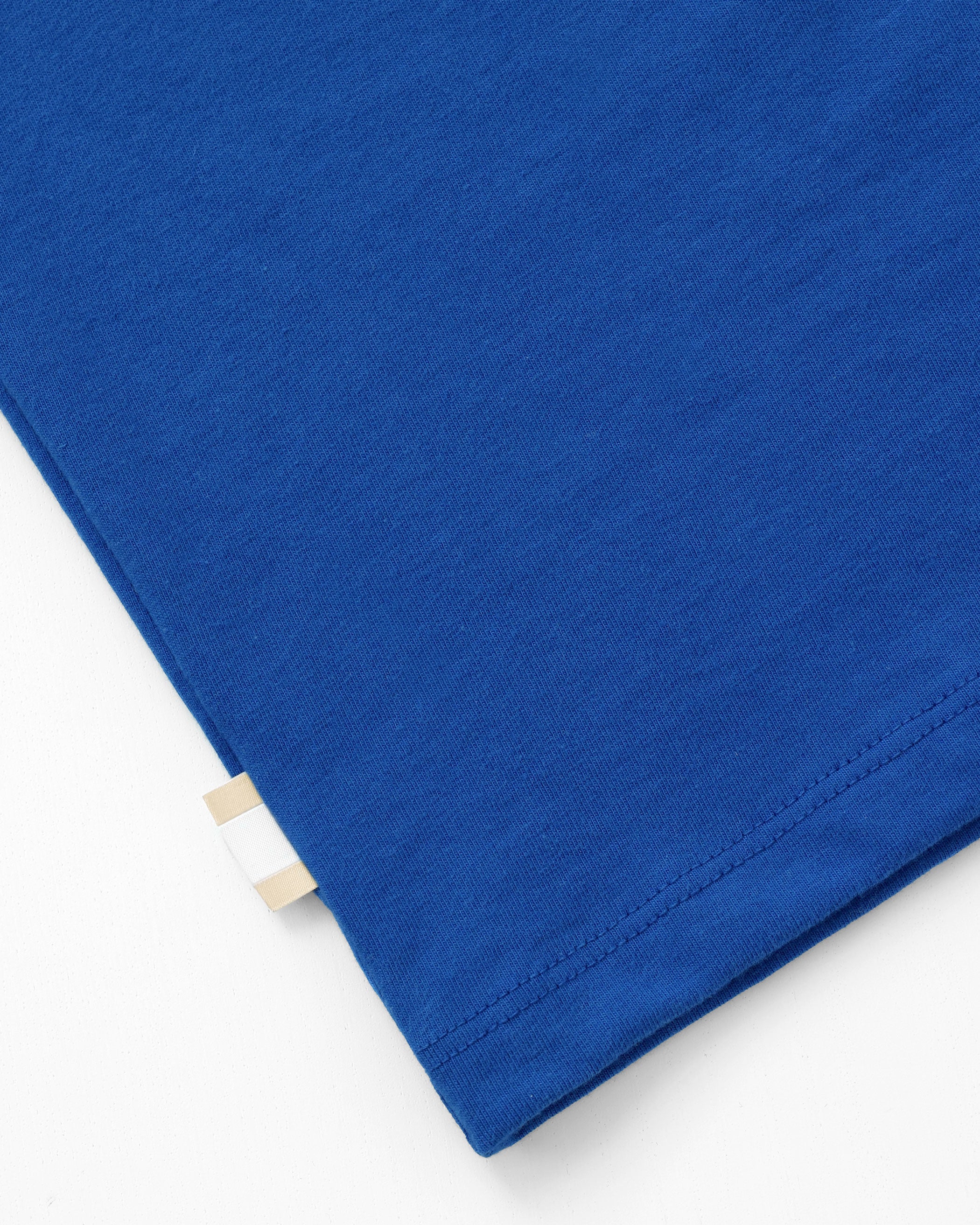 Made in Canada 100% Organic Cotton Monday Crop Top Royal Blue - Unisex - Province of Canada 