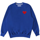 Made in Canada Heart Sweatshirt Royal Blue - Unisex - Province of Canada 
