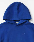 Made in Canada Flag Fleece Hoodie Royal Blue - Unisex - Province of Canada