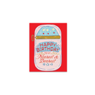 Sardine Birthday Greeting Card - Made in Canada