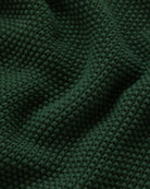 Made in Canada 100% Cotton Cotton Knit Seed Stitch Sweater Forest Green - Unisex - Province of Canada