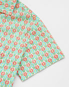 Made in Canada 100% Cotton Pyjama Short Sleeve Shirt Floral - Womens - Province of Canada 