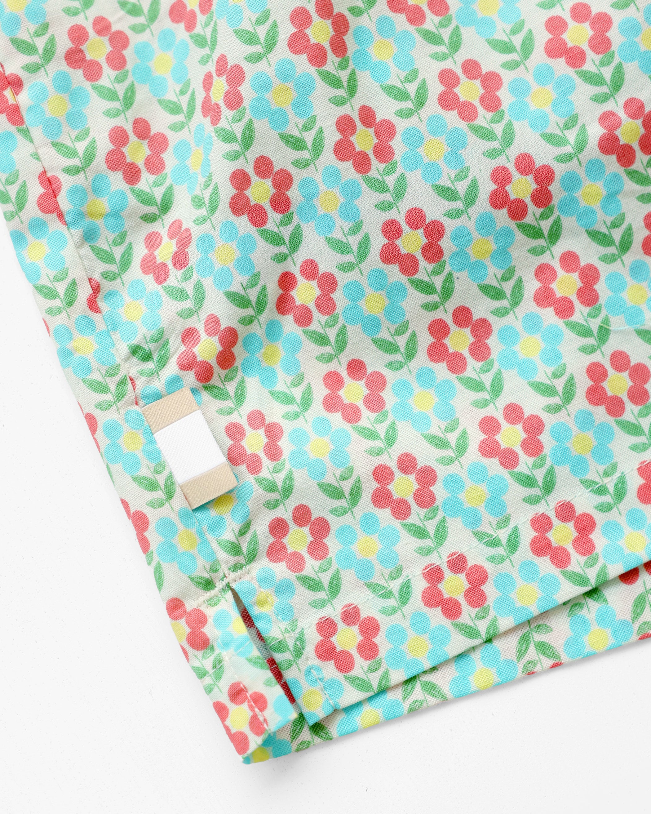 Made in Canada 100% Cotton Pyjama Short Sleeve Shorts Floral - Womens - Province of Canada 