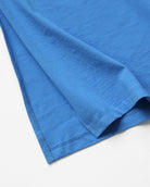 Made in Canada 100% Organic Cotton V-Neck Midi T-Shirt Dress Super Blue Province of Canada