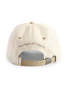 Made in Canada 100% Cotton Flag Baseball Hat Natural - Province of Canada