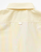 Made in Canada 100% Cotton Oxford  Stripe Button Down Shirt Butter Yellow - Unisex - Province of Canada