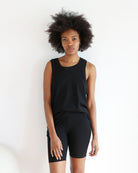 Made in Canada Organic Cotton Tuesday Tank Top Black Unisex - Province of Canada