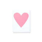 Pink Heart Valentine's Greeting Card - Made in Canada - Province of Canada
