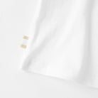 Made in Canada Organic Cotton Tuesday Tank Crop Top White Unisex - Province of Canada