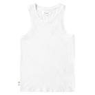 Made in Canada 100% Organic Cotton Tuesday Tank Top White Unisex - Province of Canada